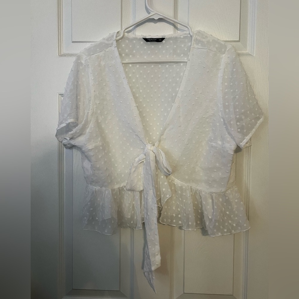 white blouse
